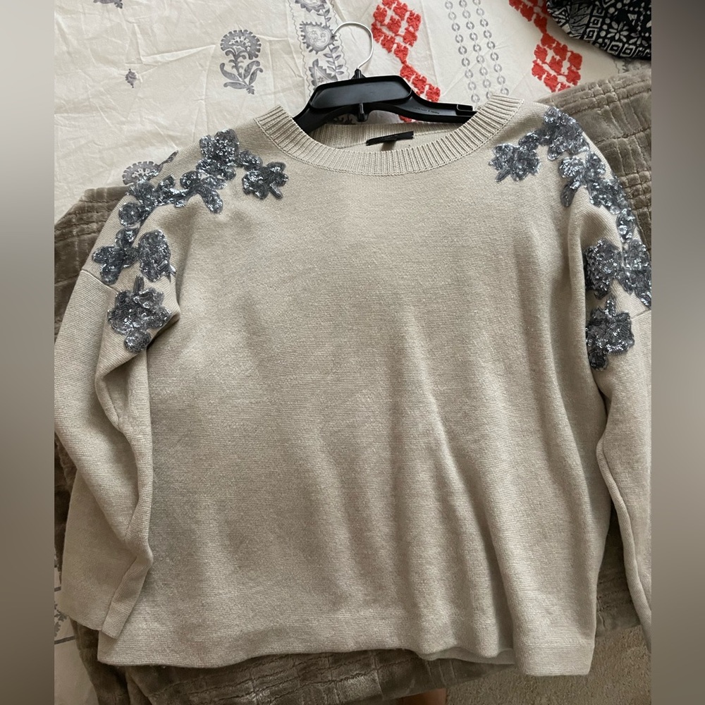 Jcrew crop sweater